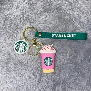 Pink Cup Keychain with wristband